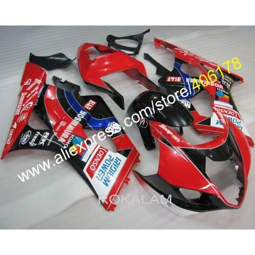 For Suzuki GSXR1000 03 04 GSX R1000 2003 2004 K3 Aftermarket Motorcycle Custom Race Fairing Kit (Injection Molding)