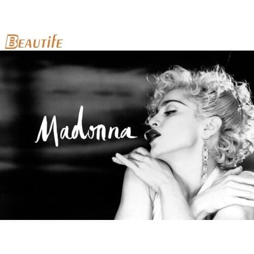 Hot Sale Custom Madonna Poster Home Decoration Fashion Silk Fabric Wall Poster Custom Poster x008