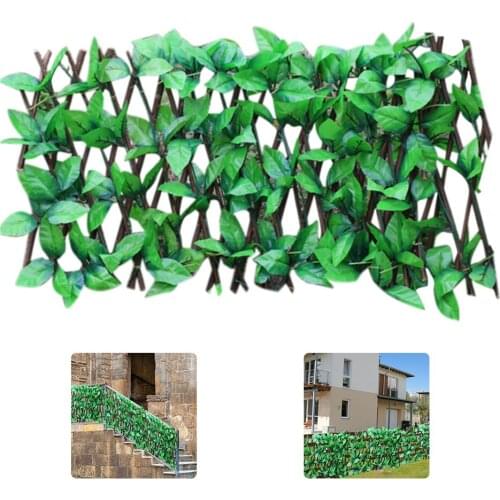 Artificial Leaf Privacy Fence Roll Wall Landscaping Fence Privacy Fence Screen Outdoor Garden Backyard Balcony Fence 40x20cm