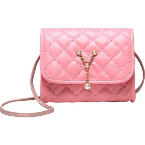 Fashion Women Mini Shoulder Bag Soft PU Leather Luxurious Ladies Crossbody Bag Female Diamond Pendant Messenger Bag For Women