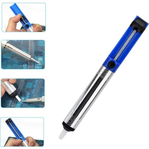 Desoldering Pump Suction Tin Gun Soldering Sucker Pen Removal Vacuum Soldering Iron Desolder Hand Welding Tools