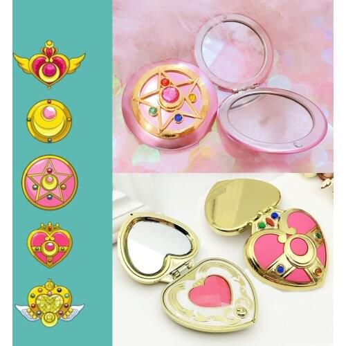 Sailor moon Moonlight Memory Series Crystal Star Mirror Case cosmetic make up mirror