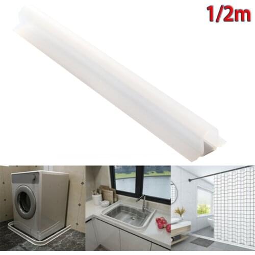 Bathroom Silicone Sealing Strip Shock Absorption For Stoping Water For Accessible Showers And Other Areas