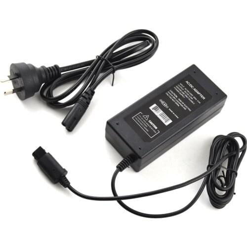 Xunbeifang 100pcs a lot AU Plug AC Adapter Power Supply for N GC gamecube Console with Power Cable
