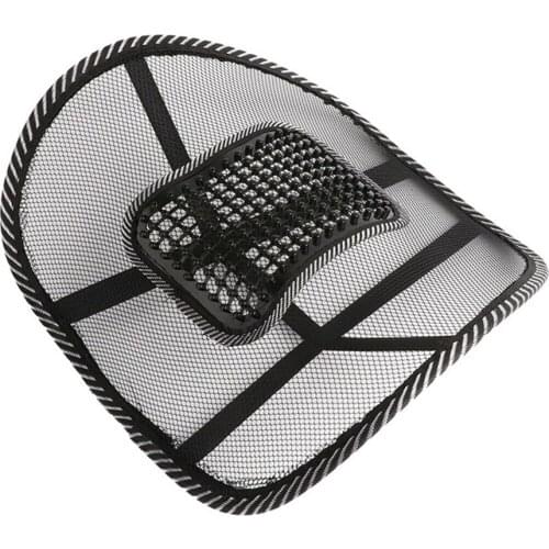 1/5/10pcs Cool Vent Cushion Mesh Back Lumbar Support for Car Office Home Chair Seat