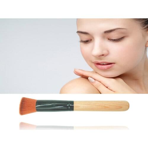 1Pc Makeup Brushes Foundation Brush BB Cream Loose Powder Flat Brush Kit Set Female Make Up Tool Cosmetics Beauty
