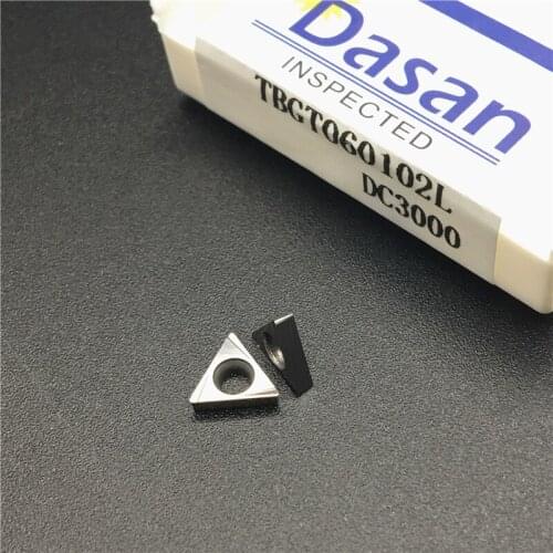10pcs TBGT060102L TBGT060104 L CT3000 Blades Cermet Grade Turning Inserts Mini Boring Bar Holder Parts for CNC Lathe