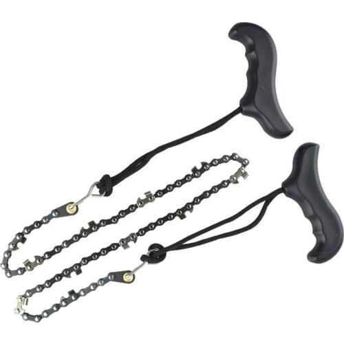 24 inch thin tooth type hand saw chain Garden trimming tool Hand zipper saw Folding saw Camping saw