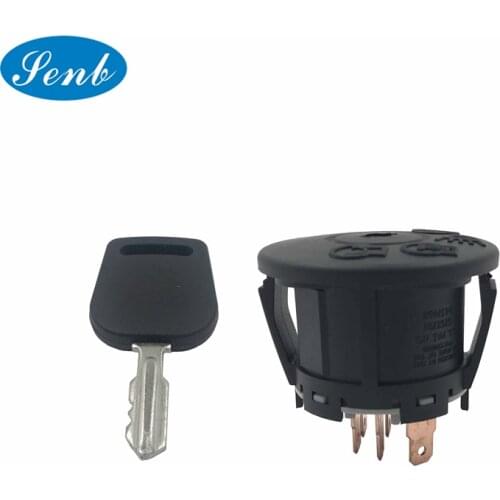 7 termin Ignition Switch with 1 key Fit MTD, Murray 925-1741, 725-1741, 94762, MU94762 Lawn Mower Tractor