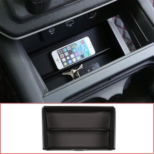 For Land Rover Defender 110 2020-22 Car Center Console Lower Part Armrest Storage Box Phone Tray Glove Organizers Box Auto Parts