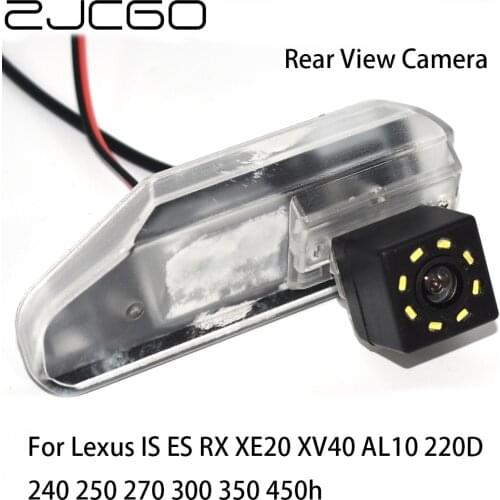 ZJCGO CCD HD Car Rear View Reverse Back Up Parking Camera For Lexus IS ES RX XE20 XV40 AL10 220D 240 250 270 300 350 450h
