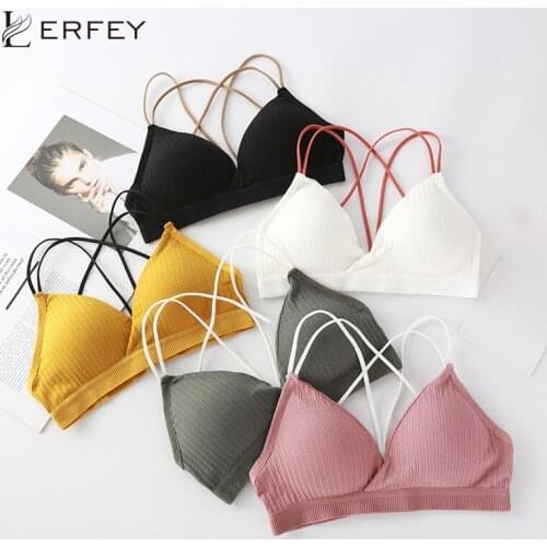 Bralette Sexy Bras For Women Gather Bra Fitness Push Up Lingerie Seamless Bra Wireless Brassiere Female Sports Underwear Bh