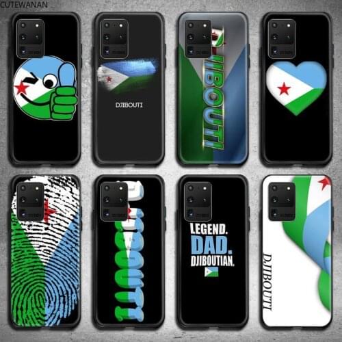 Djibouti flag Phone Case For Samsung Galaxy S21 Plus Ultra S20 FE M11 S8 S9 plus S10 5G lite 2020