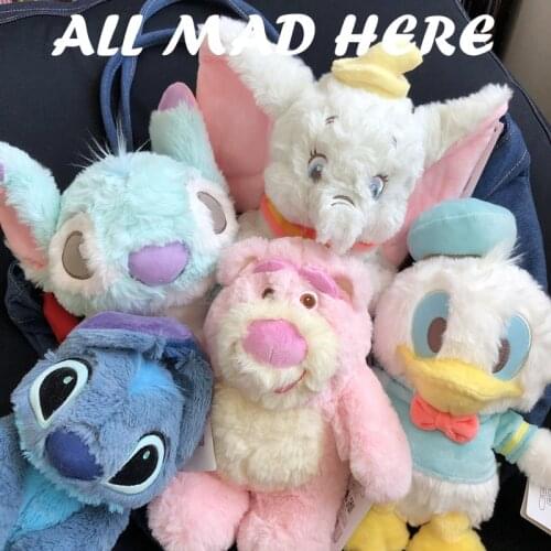 Genuine Disney loveliness Cartoon Lotso Donald Duck Dumbo Stitch Plush Toy 20cm Birthday Presents For The Doll