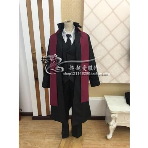 Bungou Stray Dogs Ougai Mori Cosplay Costume E001
