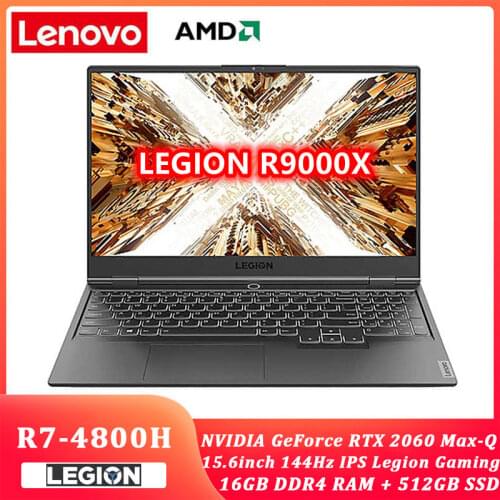 Lenovo Legion AMD R9000X 2021 New Windows10 Ryzen7 4800H GTX/RTX 16GB RAM 512G SSD 15.6inch IPS screen Gaming notebook computer