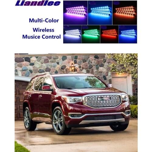 LiandLee Car Glow Interior Floor Decorative Atmosphere Seats Accent Ambient Neon light For Holden Acadia