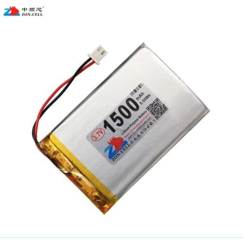 Shipping in core 1500mAh 324875 story learning machine tablet 3.7V lithium polymer battery 355075 Rechargeable Li-ion Cell
