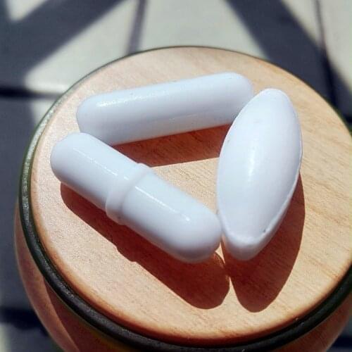 3pcs Mixed size PTFE Magnetic Stirrer Mixer Stir Bars different shape