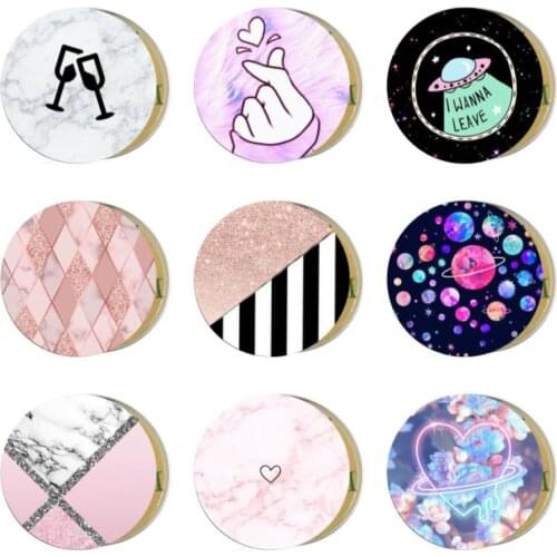 Mount Metal Plate for Magnetic Car Phone Grip with Full Adhesive For iPhone Xiaomi Huawei Phone Holder