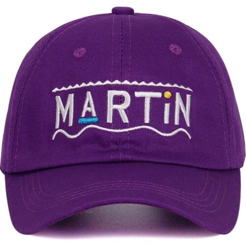 2020 Newest Purple Martin Show Dad Hat 100% Cotton Washed Talk Show Variety Cap Men Women Baseball Cap Hip Hop Fans Snapback
