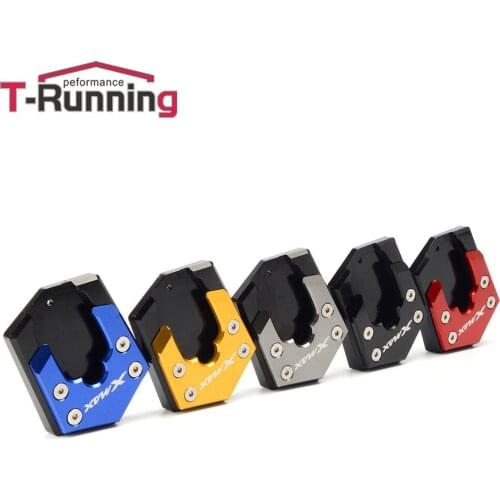 New For Yamaha X-MAX 300 X-MAX300 XMAX300 2017 2018 2019 Motorcycle CNC Aluminum Side Stand Enlarger Kick stand extension plate