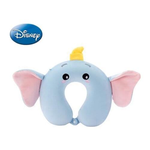 Disney Dumbo Memory Foam Neck Protector U-shaped Pillow Cute Headrest Car Sleeping Pillow