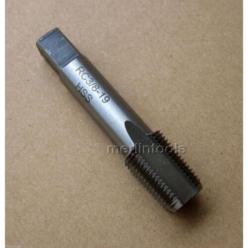 RC 3/8" - 19 HSS BSPT Taper Pipe Tap