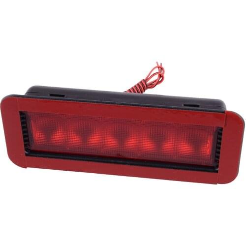 Universal Car 5 LEDS Rear High Mount Lever Third Brake Stop Warning Light Accessories 12V 0.5W 5A