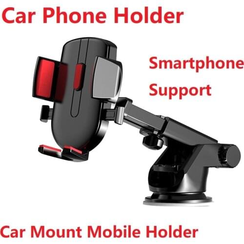 Gravity Car Phone Holder Stand Universal Dashboard Windshield Mount Sucker Mobile Holder Smartphone Support
