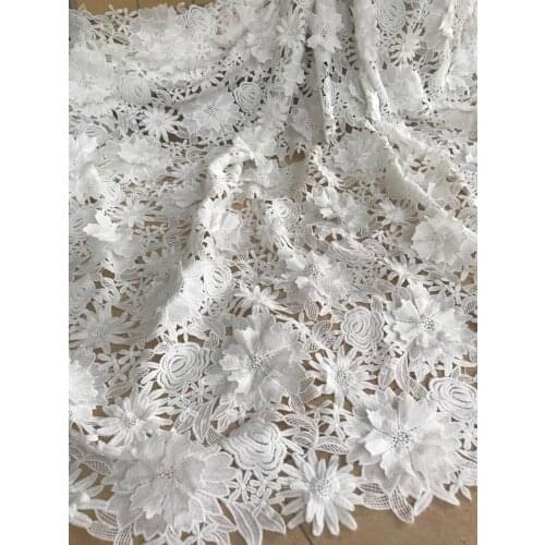 Embroidered Net Fabric With super Quality SYJ-58883 African Tulle Lace Fabric For party Dress