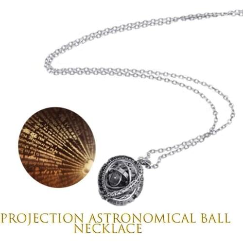 100 Language I Love You Projection Necklace For Women Jewelry Pendant Astronomical Ball Necklace Fashion Love Memory Rhines M1H3