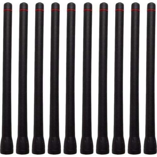 10Pcs FA-SC55V VHF Antenna for ICOM Radio IC-F1000 F16 F33G F3026 F14 F15S F3002 F3021 F3063 F3161 F70 IC-V88 F3202D