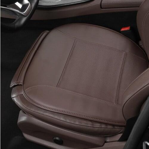 Car seat cushion for Mercedes-Benz W204 W205 E W211 W212 W213 Sclass CLA GLC ML GLA Waterproof leather Auto Accessories