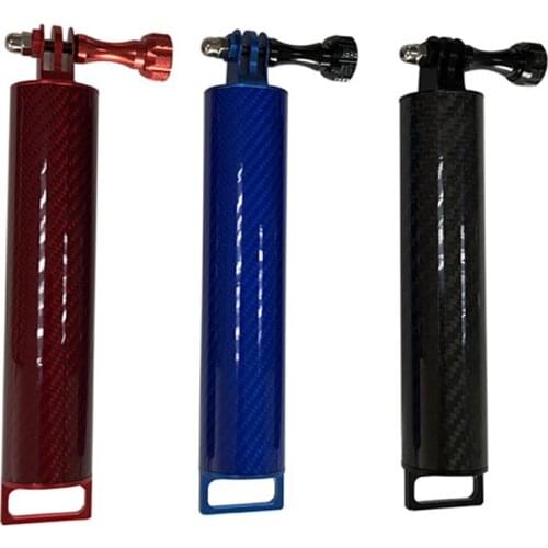 BGNing Carbon Fiber Handheld Buoyancy Rod Float Tripod for DJI Osmo Action for Gopro Hero 8 Yi EKEN Camera Gimbal Holder