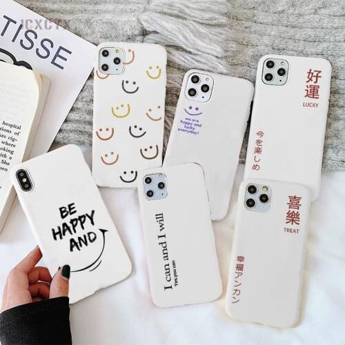 Smiley Phone Case For Xiaomi Redmi Note 9 8 7 6 5 Pro Max 9s 8T Poco X3 NFC Mi 11 10T 9T Note 10 A3 Lite CC9 Pro CC9e TPU Case
