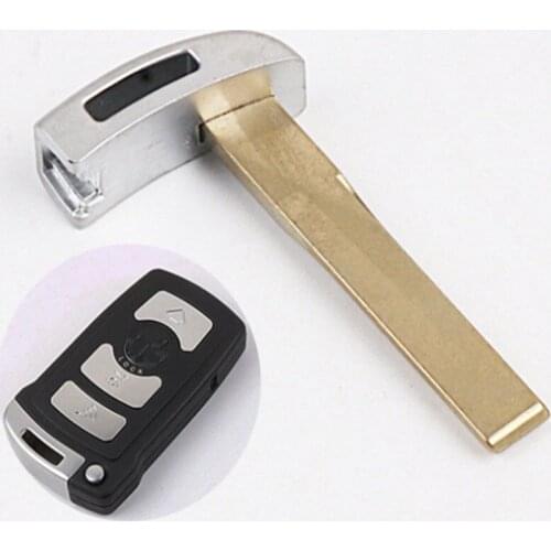 DAKATU Uncut Insert Emergency Car Key Blade Replacement Remote Key Blade for BMW 7 Series 745 750Li 730/740/745/750/760