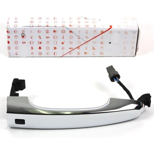 Smart key door handle Outside Door Handle Chrome FRONT for 2011 2012 2013 2014 Kia Sorento OEM 826512P710