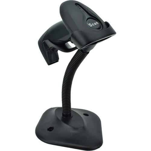Top selling Wired Full-Automatic Induction Laser Barcode Scanner With Stand For Supermarket