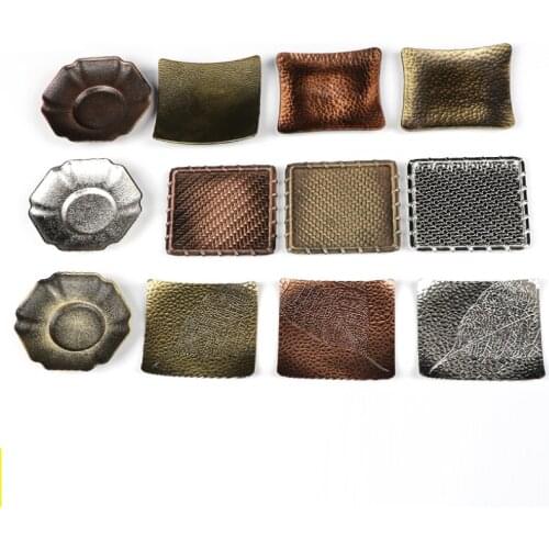 Metal tea saucer cup coaster antiskid and heat insulation round square Cup mat