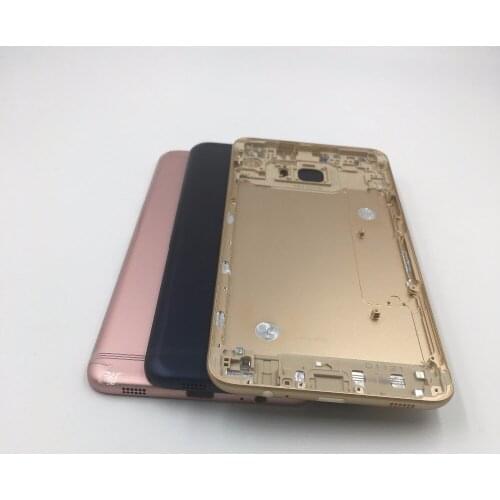 RTBESTOYZ Metallic Material Back Battery Cover Case Door Housing Cover Frame For Samsung Galaxy C7 Pro Back Cover Case C7Pro