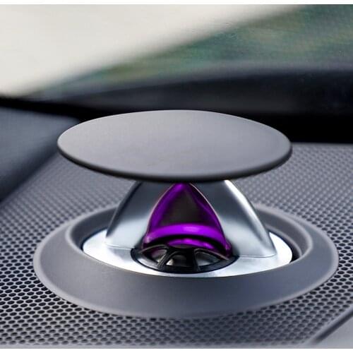 Center Dashboard Lifting Speaker Upgrade For Audi Q8 2019-2020 High Quality Treble Audio Professional Tweeter With Ambient Light