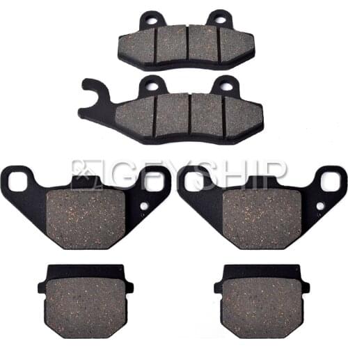 For AEON Crossland 400 2 x 4 4x4 2012 2013 2014 2015 Motorcycle Front Rear Brake Pads Brake Disks