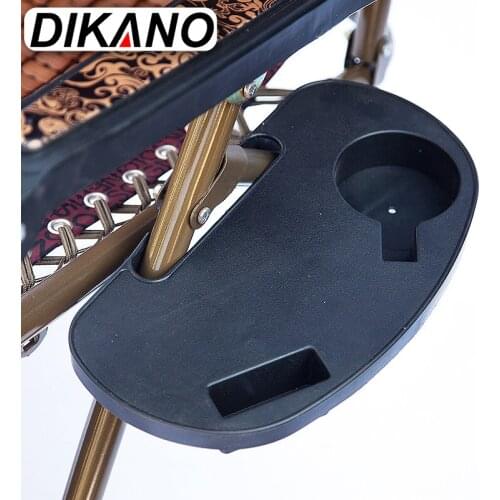 Beach Folding Leisure Lounger Bottle Cup Holder Stand Fishing Chair Drinks Tray For Outdoor Fishing Portable Accessories