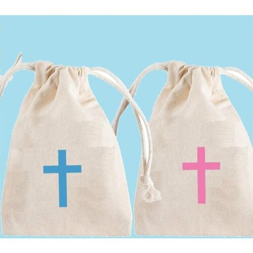 Boy girl Birthday Baby Shower Religious Church First 1st Communion wedding Easter Christening Baptism Party decoration gift bag
