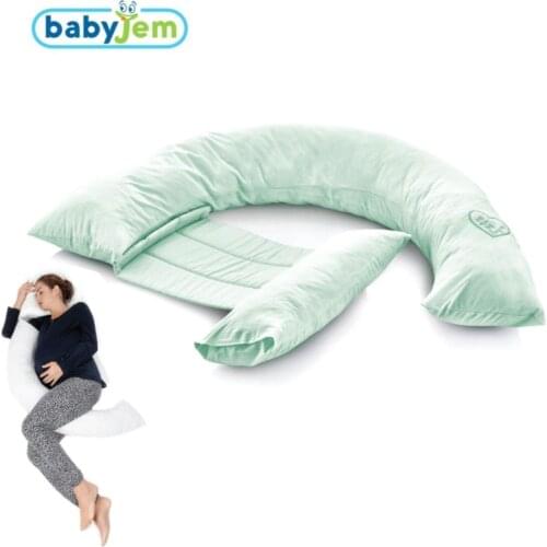 Back-Support Green Pregnant And Breastfeeding Pad Comfortable Do Not Sweat Plump Soft cushion Pillow Decorate Pillow Baby car supplies