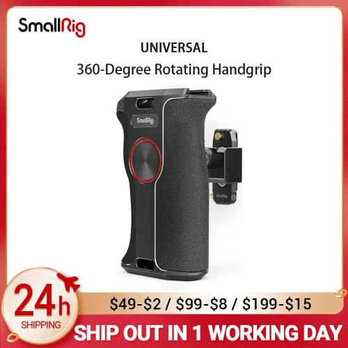 SmallRig 360-Degree Rotating NATO Camera Left Side Handle For Sony/Canon/Nikon Camera Cage with NATO rail 3260