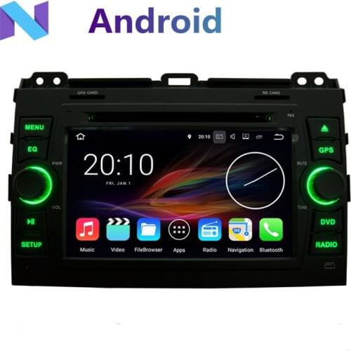 PX6 4G+64G Android 10.0 Car Radio For Toyota Prado 120 2002-2010 GPS Navi DVD Multimedia Player Carplay Bluetooth 5.0 4G WIFI