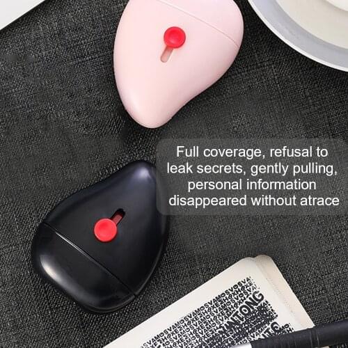 Security Stamp Roller Privacy Seal Roller Type Cover Eliminator Seal Portable Self-Inking Identity Theft Protection Roller Stamp