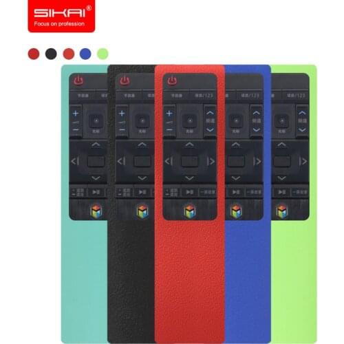 SIKAI Silicon Case For Samsung Smart TV Remote Control Case Protective Skin For Samsung TV BN59-01220G Remote Control Case
